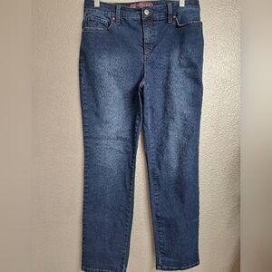 Gloria Vanderbilt Amanda High Rise Slim Jeans  Size  8 Short